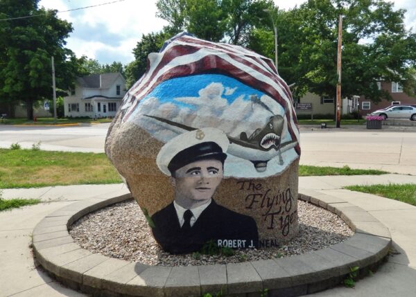 GREENE FREEDOM ROCK VETERANS MEMORIAL SIDE B
