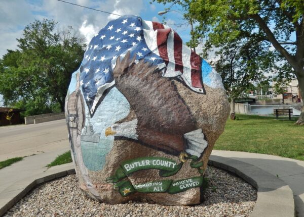 GREENE FREEDOM ROCK VETERANS MEMORIAL SIDE A
