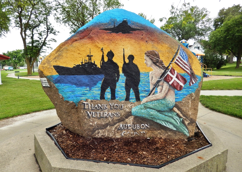 KIMBALTON FREEDOM ROCK VETERANS MEMORIAL SIDE A