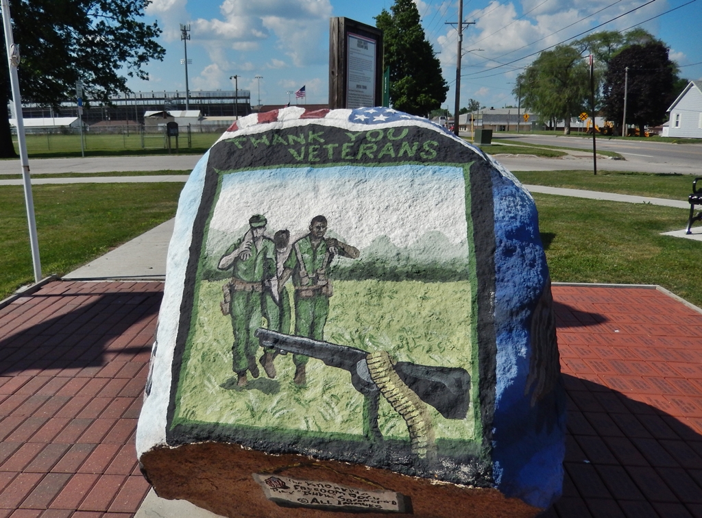 MARION COUNTY FREEDOM ROCK VETERANS MEMORIAL SIDE C