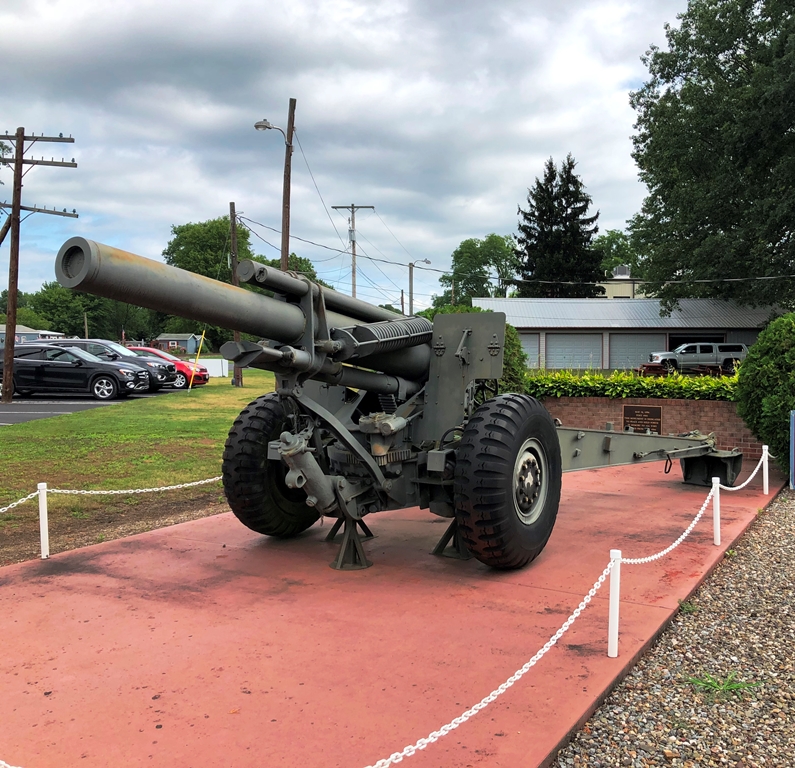 AMERICAN LEGION POST #841 WAR MEMORIAL CANNON