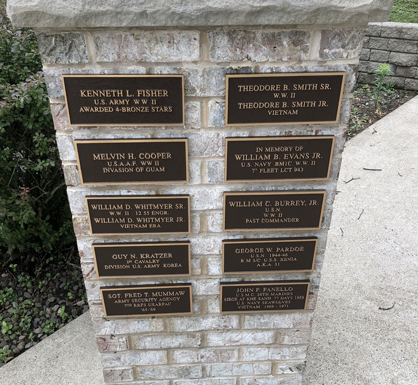 SGT. RAY L. ULRICH WAR MEMORIAL STONE C