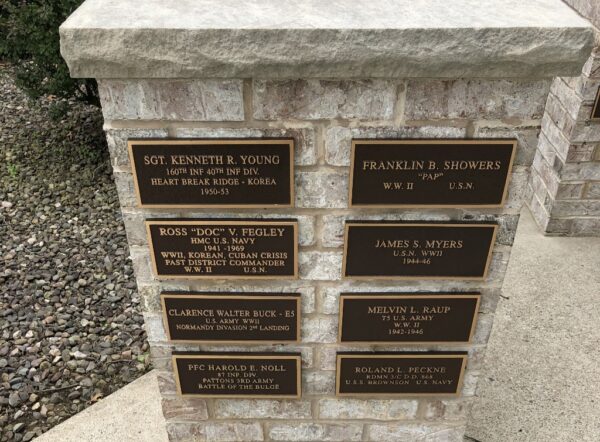 SGT. RAY L. ULRICH WAR MEMORIAL STONE B