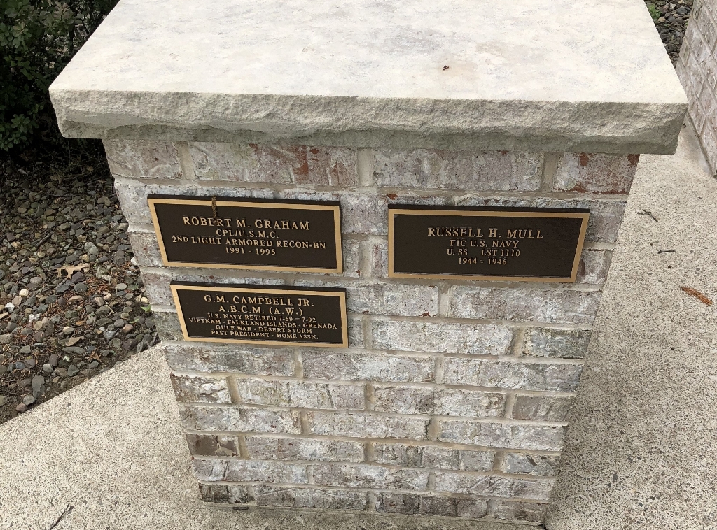 SGT. RAY L. ULRICH WAR MEMORIAL STONE A