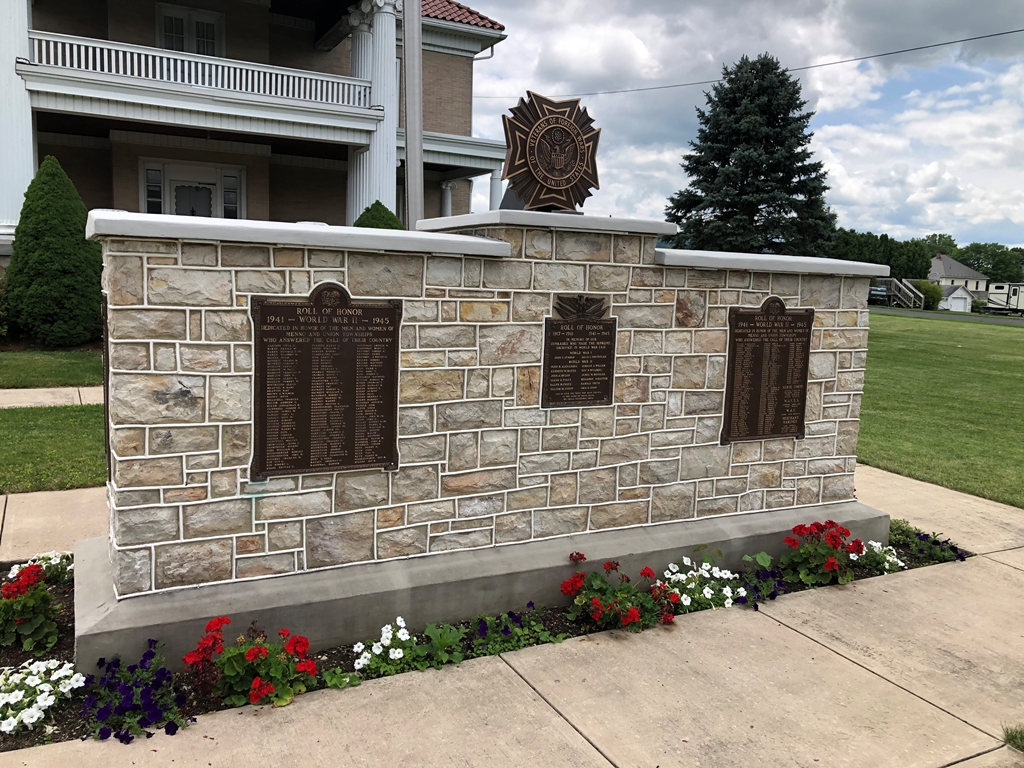 UNION TOWNSHIPS ROLL OF HONOR MEMORIAL