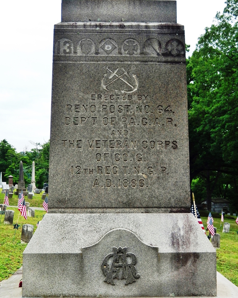 WILLIAMSPORT CIVIL WAR MEMORIAL SIDE C