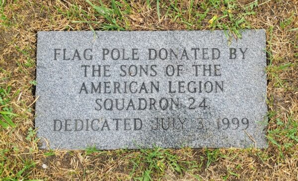 BOYS OF ECKHART WORLD WAR I AND II MEMORIAL STONE E