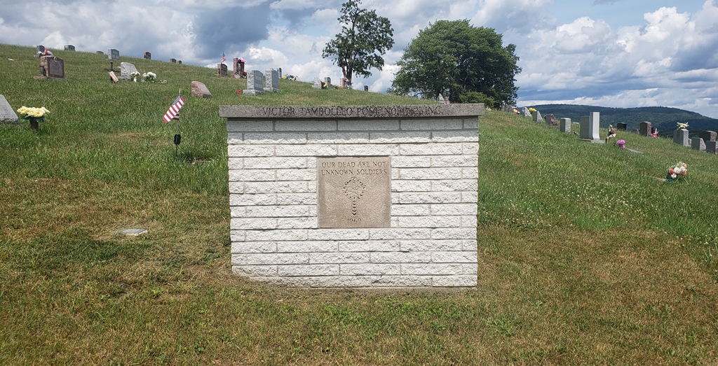 VICTOR TAMBOLLEO POST NO. 1712 WAR MEMORIAL