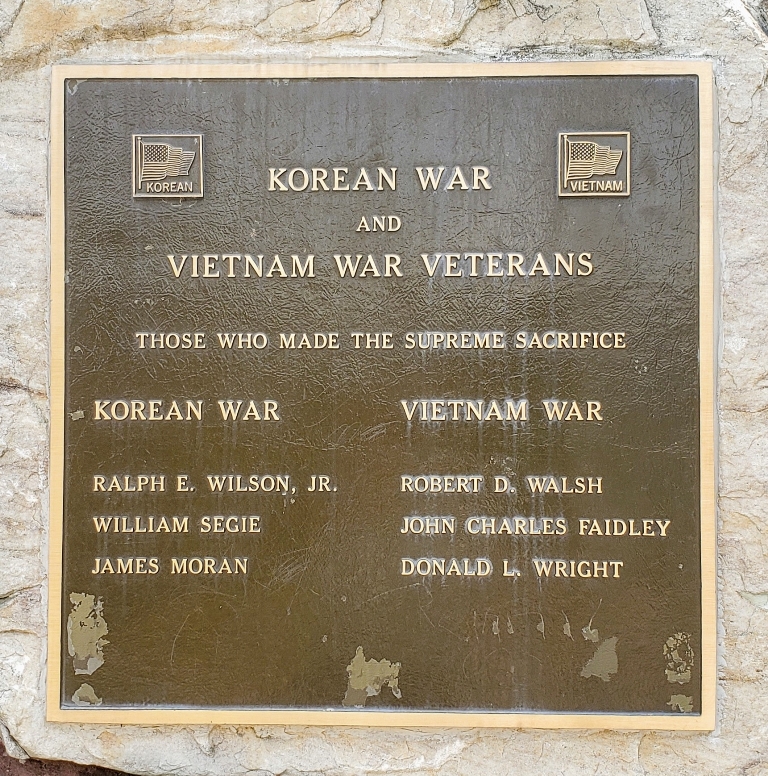 MOUNT SAVAGE ALL VETERANS MEMORIAL PLAQUE C