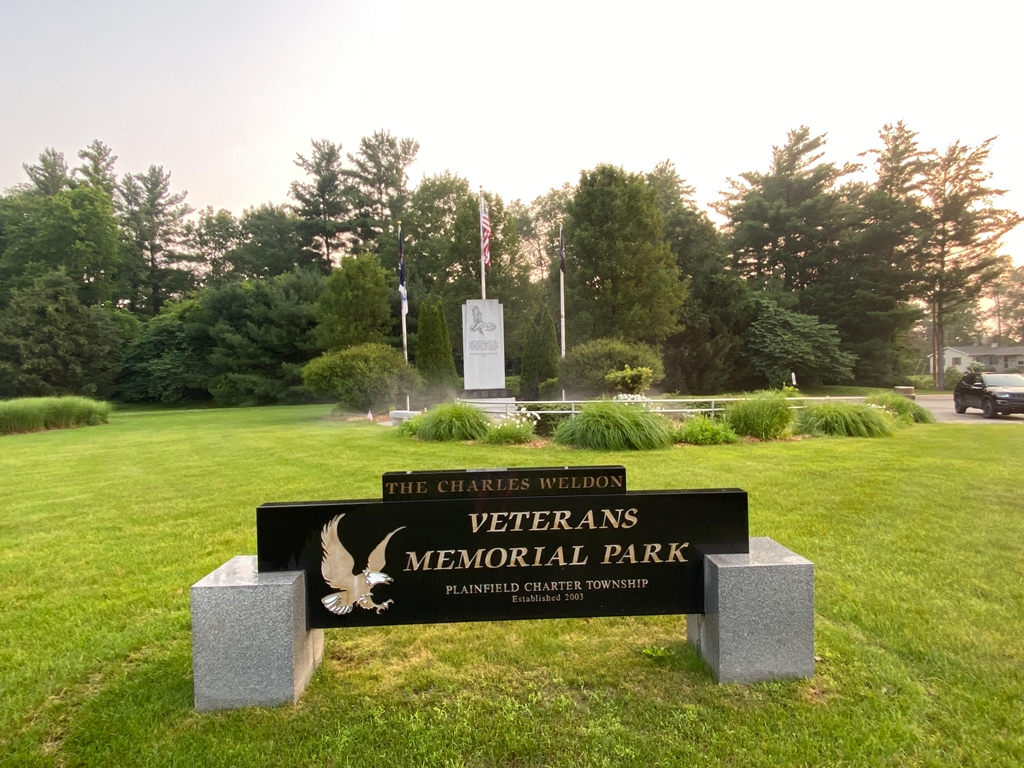 THE CHARLES WELDON VETERANS MEMORIAL PARK