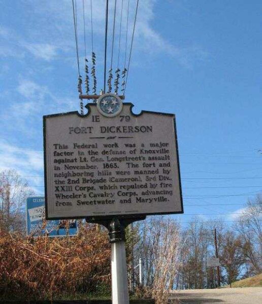 FORT DICKERSON WAR MEMORIAL MARKER