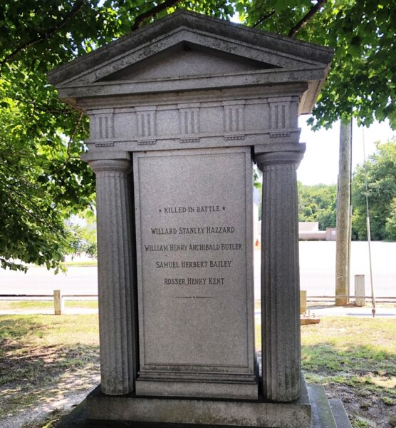 NORTHUMBERLAND COUNTY GREAT WORLD WAR MEMORIAL BACK