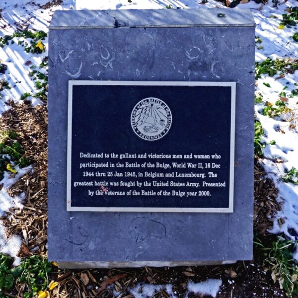 FAIRFAX BATTLE OF THE BULGE WAR MEMORIAL