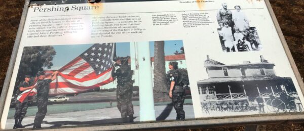 PRESIDIO’S PERSHING SQUARE MEMORIAL PANEL
