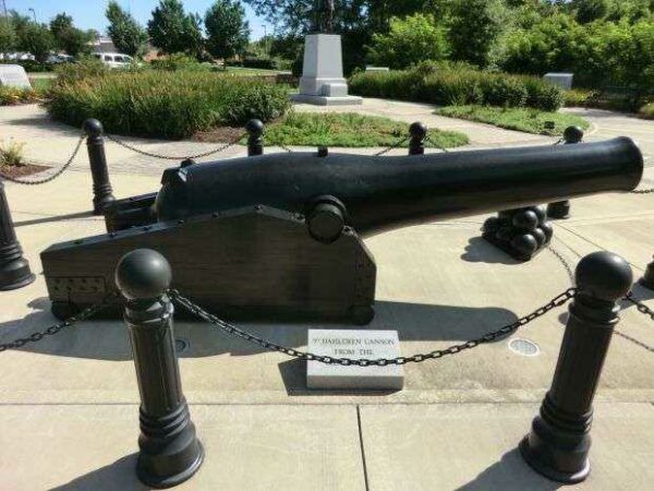 9″ DAHLGREN CANNON FROM THE USS HARTFORD
