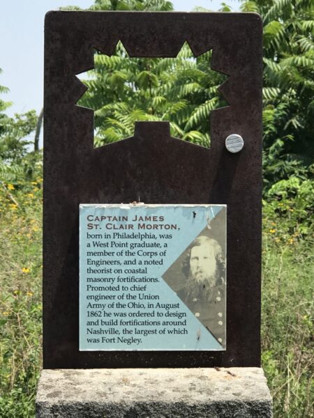 CAPTAIN JAMES ST. CLAIR MORTON WAR MEMORIAL PLAQUE