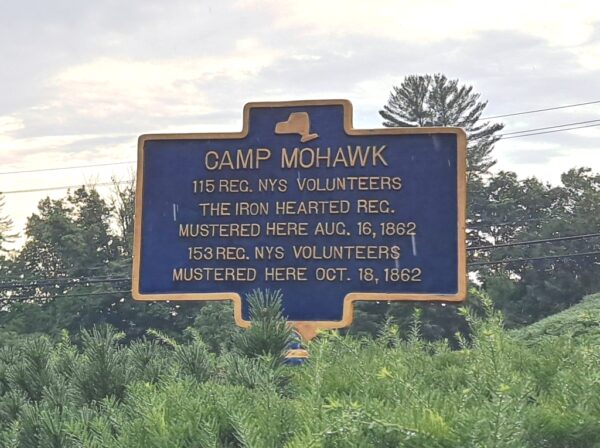 CAMP MOHAWK WAR MEMORIAL MARKER