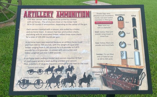 ARTILLERY AMMUNITION WAR MEMORIAL PANEL