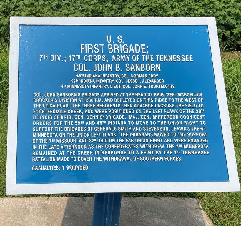 U.S. FIRST BRIGADE; 7TH DIV WAR MEMORIAL PLAQUE
