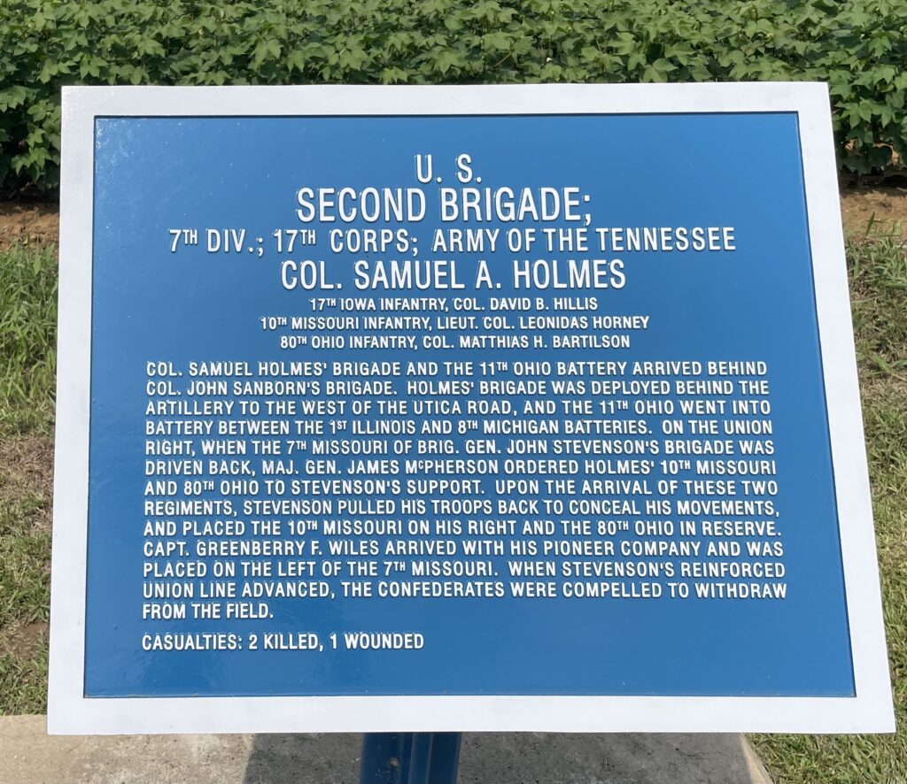 U.S. SECOND BRIGADE 7TH DIV WAR MEMORIAL PLAQUE