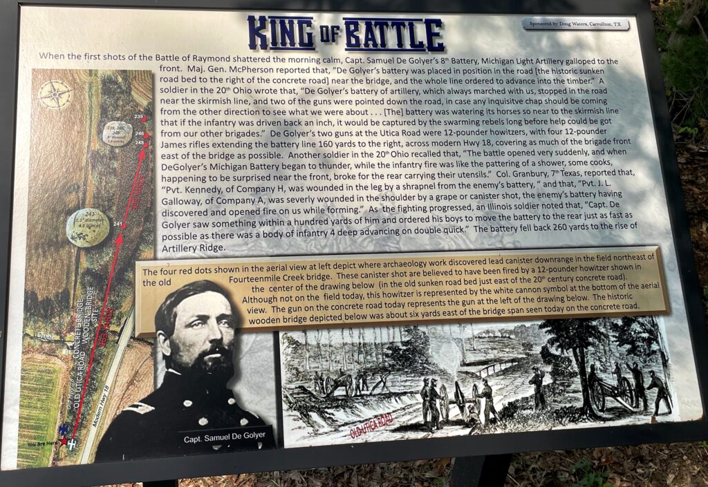 KING OF BATTLE WAR MEMORIAL PANEL