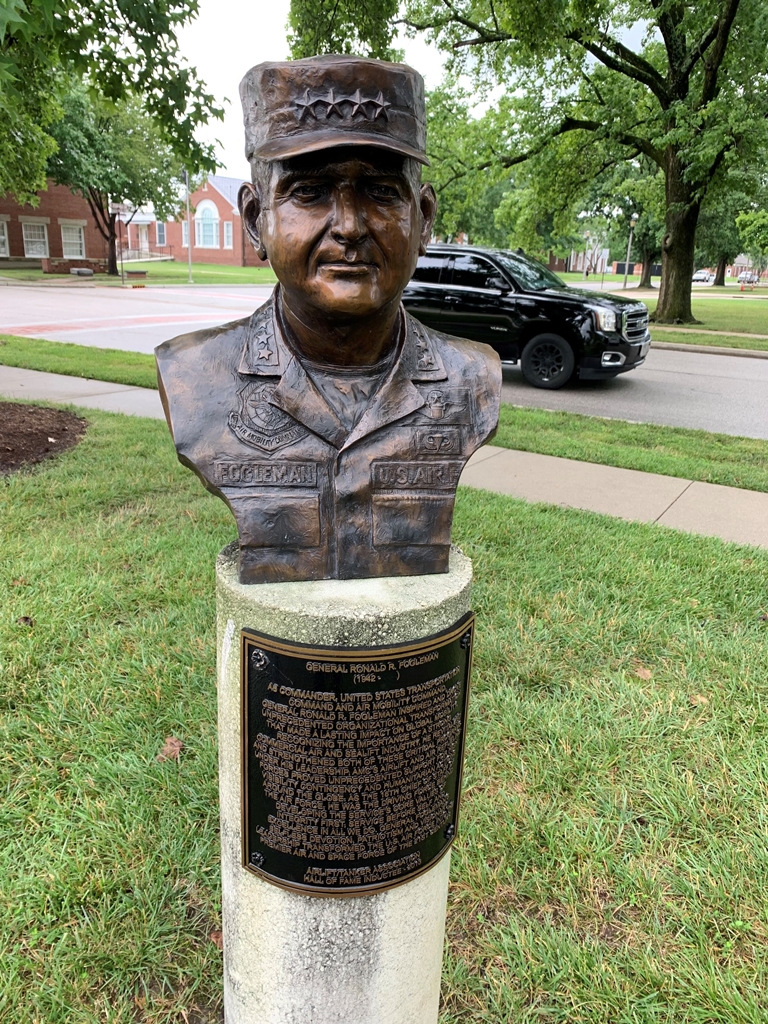 GENERAL RONALD R. FROGLEMAN MEMORIAL BUST