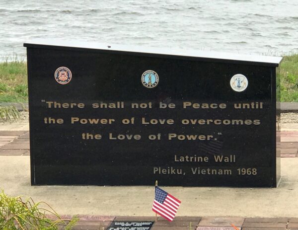 DAVID DEWETT VETERANS MEMORIAL STONE E