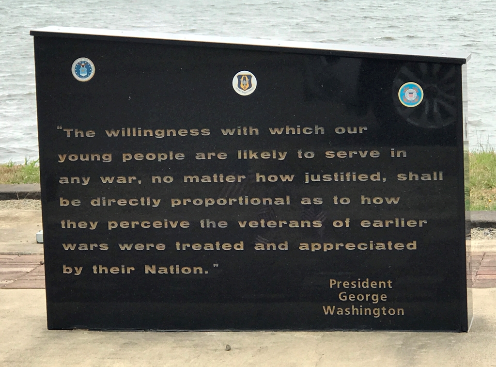 DAVID DEWETT VETERANS MEMORIAL STONE D