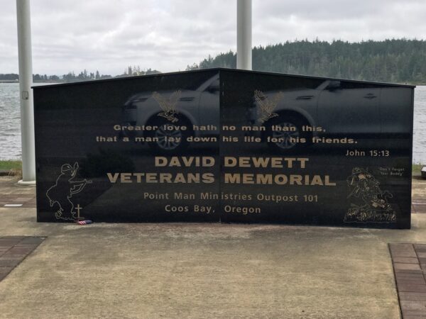 DAVID DEWETT VETERANS MEMORIAL STONE A