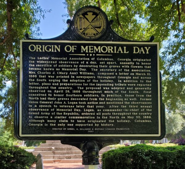 ORIGIN OF MEMORIAL DAY MARKER