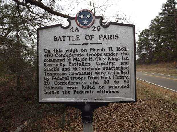 BATTLE OF PARIS WAR MEMORIAL MARKER