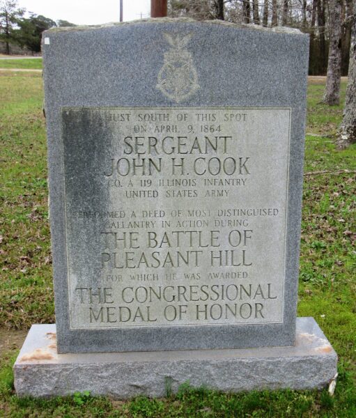 SERGEANT JOHN H. COOK MEDAL OF HONOR WAR MEMORIAL