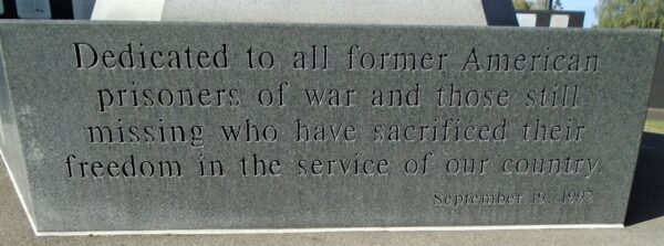 THE EXCHANGE CLUB OF HIGHLINE P.OW.-M.I.A. MEMORIAL PLAZA STONE