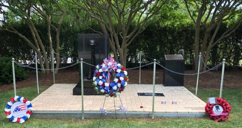 LEWISVILLE BATTLE CROSS WAR MEMORIAL