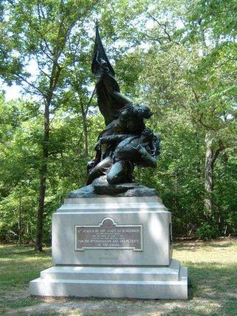 WISCONSIN STATE MEMORIAL AT SHILOH