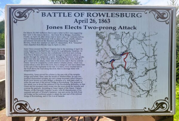 BATTLE OF ROWLESBUR WAR MEMORIAL PANEL B
