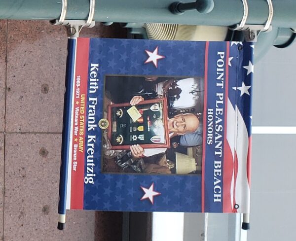 KEITH FRANK KREUTZIG WAR MEMORIAL BANNER