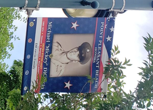 MICHAEL “MICKEY” DICORCIA WAR MEMORIAL BANNER