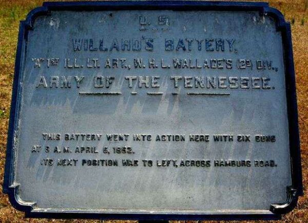 WILLARD’S BATTERY MEMORIAL PLAQUE III