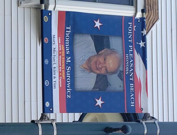 THOMAS M. SUROWICZ WAR MEMORIAL BANNER