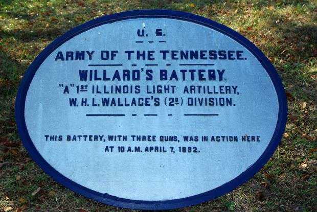 WILLARD’S BATTERY MEMORIAL PLAQUE II