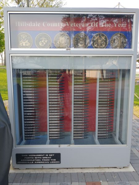 HILLSDALE COUNTY VETERAN OF THE YEAR MEMORIAL