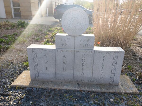 DAV 68 VFW 7301 WAR MEMORIAL
