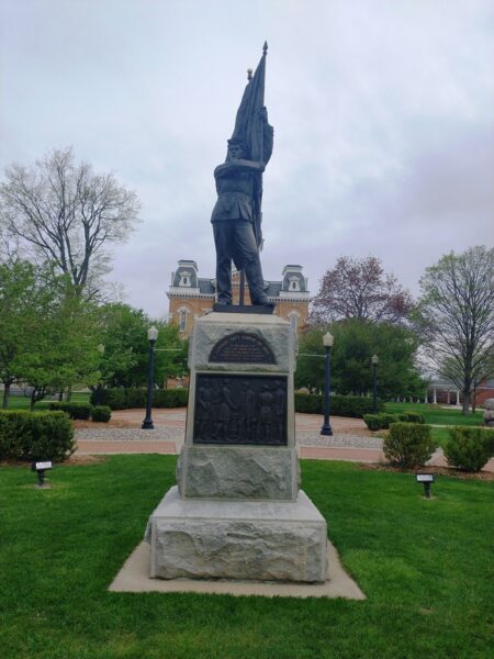 LORADO TAFT STATUE OF 1895 WAR MEMORIAL