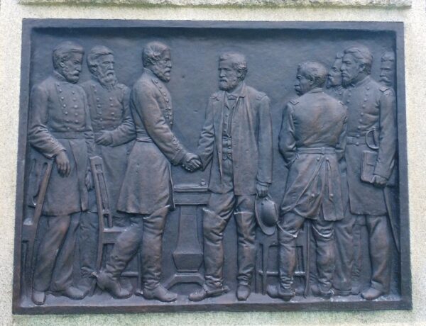 LORADO TAFT STATUE OF 1895 WAR MEMORIAL PLAQUE B