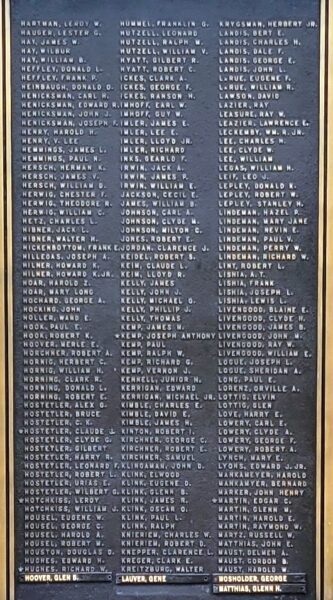 WORLD WAR II DEFENDERS OF FREEDOM AND JUSTICE MEMORIAL PLAQUE C