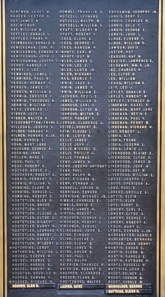 WORLD WAR II DEFENDERS OF FREEDOM AND JUSTICE MEMORIAL PLAQUE C