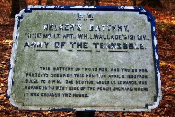 WELKER’S BATTERY MEMORIAL PLAQUE II