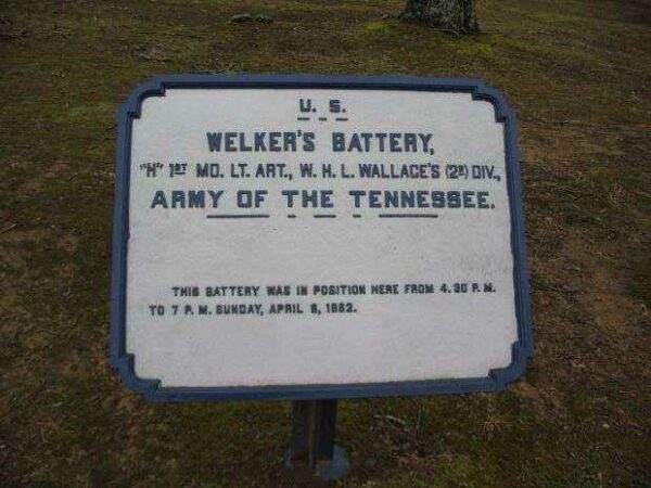 WELKER’S BATTERY MEMORIAL PLAQUE I