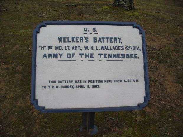 WELKER’S BATTERY MEMORIAL PLAQUE I